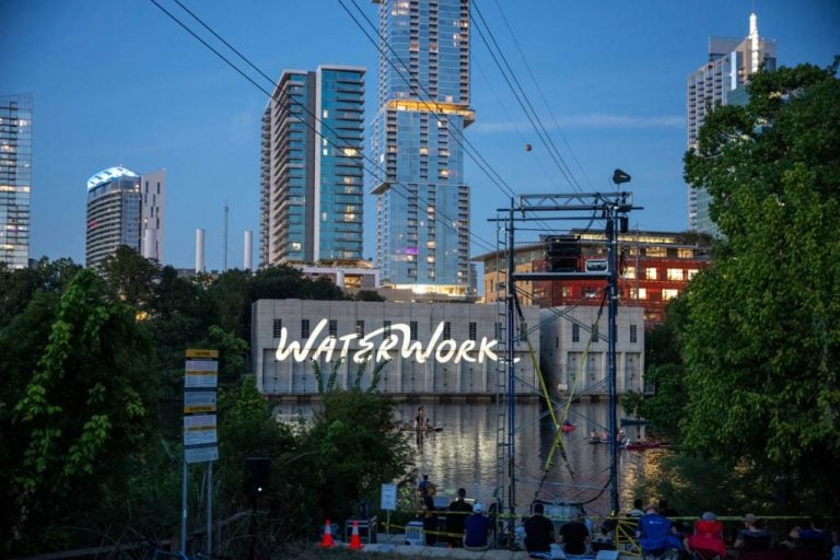 Old City Infrastructure Becomes a Canvas on the Lake in WaterWork
